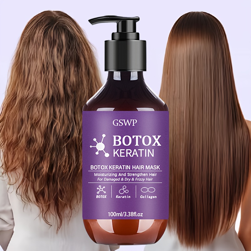 Bond Repair Shampoo - GSWP Botox Keratin Hair Mask, melembapkan
