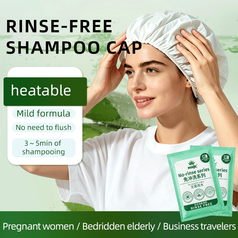 Hair Care With Aloe Vera - Topi Sampo Tanpa Air Tanpa Bilas