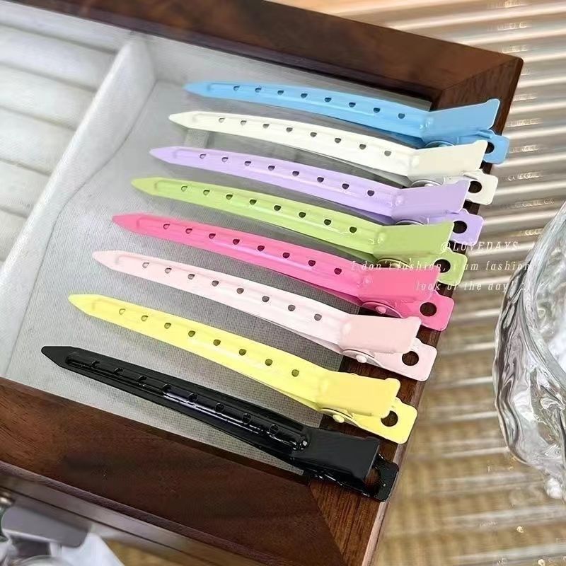Hair Care Barber - 10pcs/lot Jepit Rambut Logam Model Duckbill,