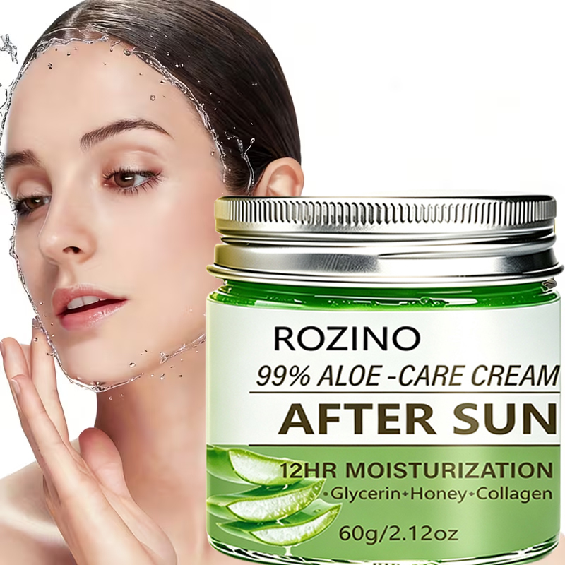 Hair Care With Aloe Vera - Krim Perawatan Gel Lidah Buaya 99%,