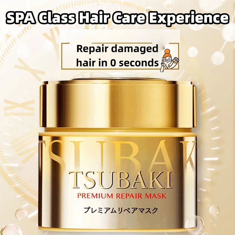 Bond Repair Shampoo - TSUBAK Little Gold Bottle Kondisioner Masker
