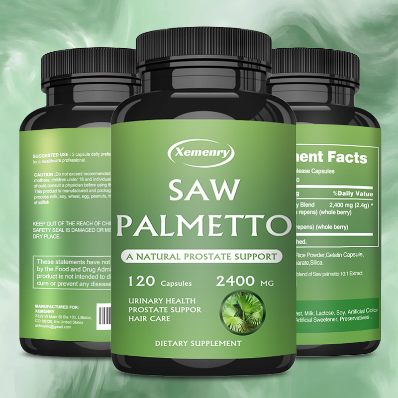 Hair Care Capsule - Kapsul Saw Palmetto - Dukungan Prostat,