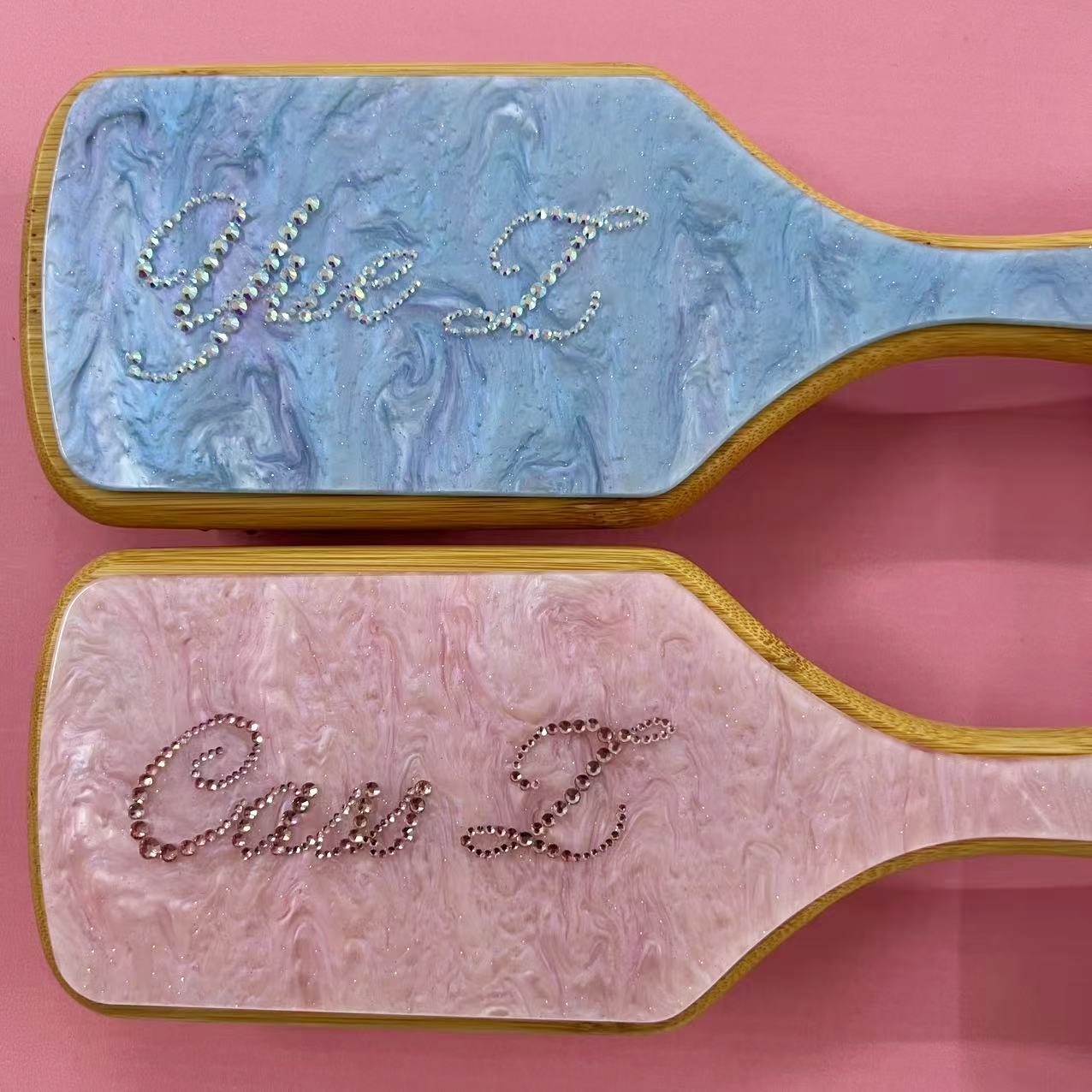 Hair Care Names - Sikat Rambut Nama Berlian Imitasi Sikat