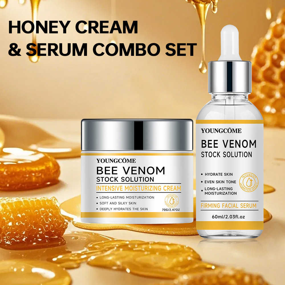 Silk Press Serum - Krim Wajah Penghilang Kerutan Racun Lebah