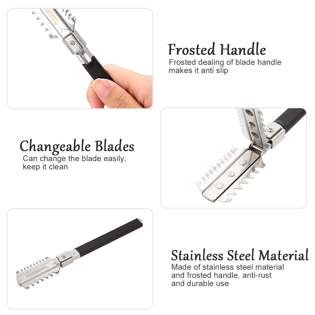 Pisau cukur rambut Manual, pis - Hair Care Barber ulasan dan harga