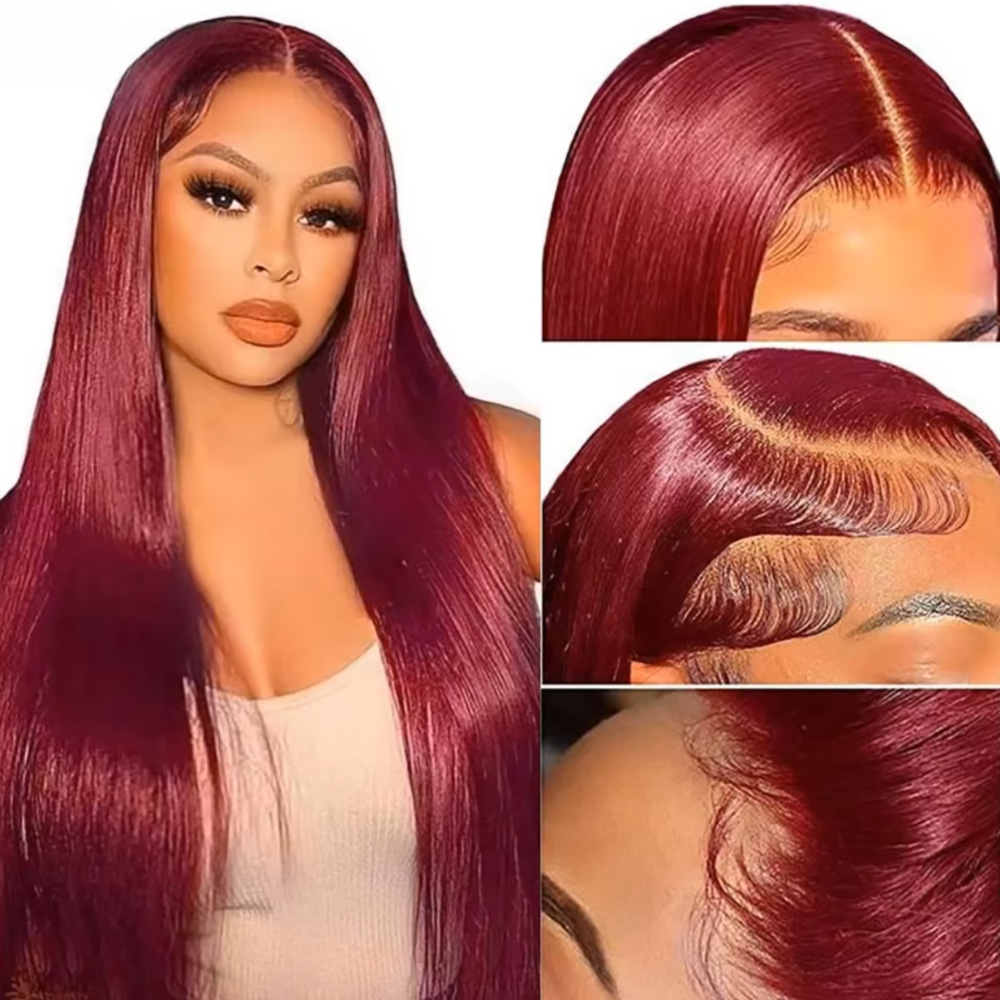 Wig Rambut Manusia Lurus Halus - Lace Front Wig ulasan dan harga