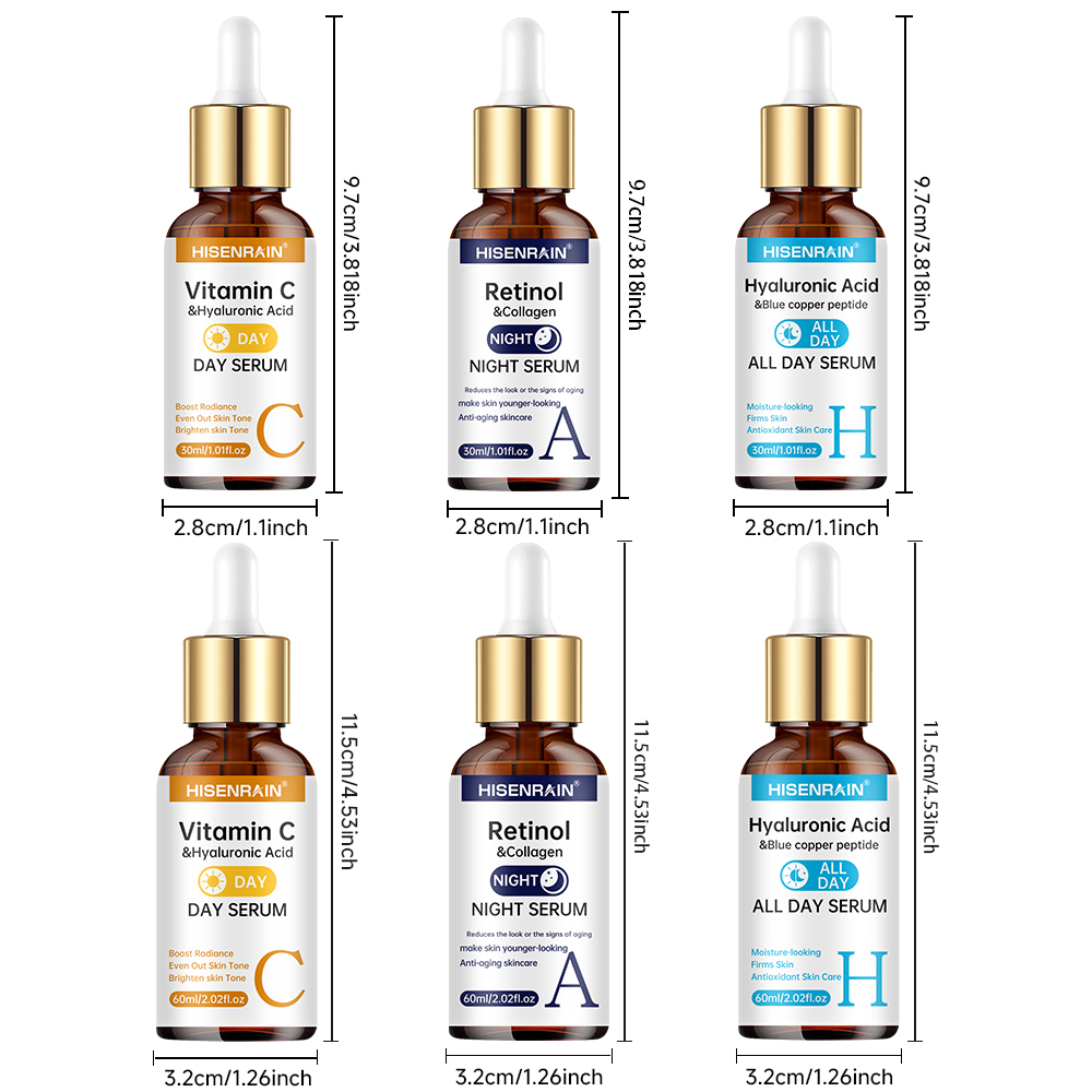 Serum Duo HISENRAIN Vitamin C  - Silk Press Serum ulasan dan harga