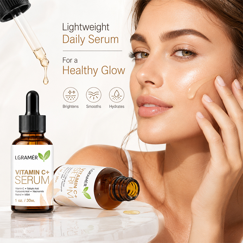 Serum Wajah Vitamin C+ Dengan  - Silk Press Serum ulasan dan harga