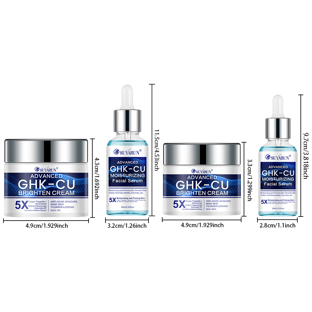 SUYARUN GHK-CU Cream & Serum - - Silk Press Serum ulasan dan harga