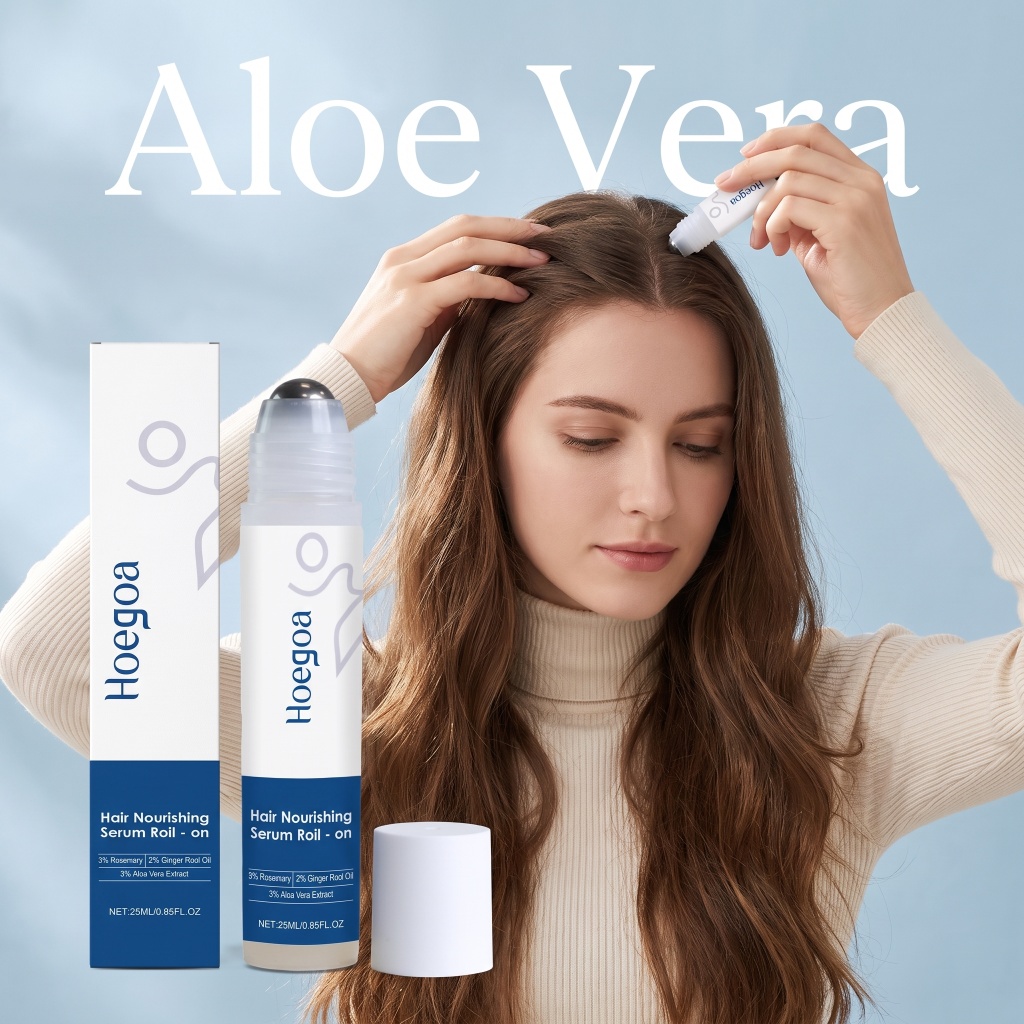 Serum Rambut Roll-on Rosemary  - Hair Care With Aloe Vera ulasan dan harga