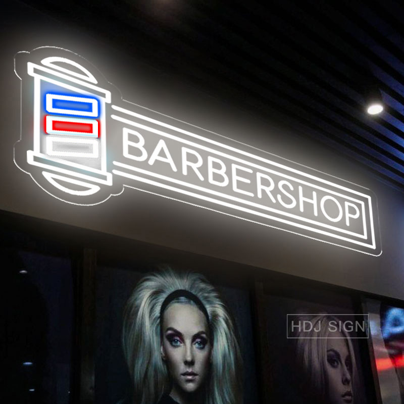 Lampu Neon LED Salon Rambut Ku - Hair Care Logo ulasan dan harga