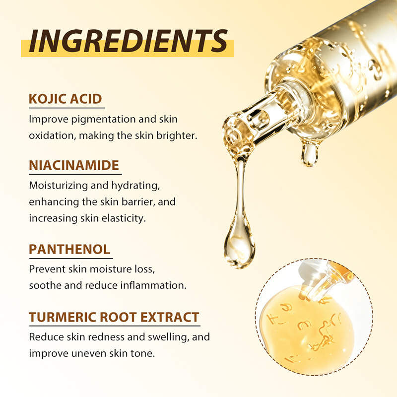 Serum Botol Asam Kojic Niacina - Silk Press Serum ulasan dan harga