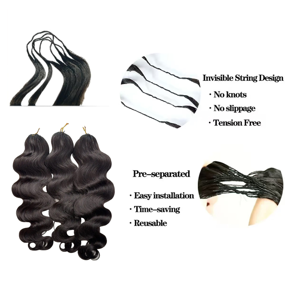 Ekstensi Rambut Crochet Tanpa  - Hair Care Barber ulasan dan harga