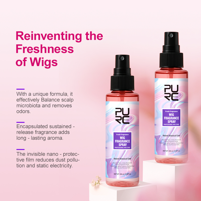 PURC PURC Wig Semprotan Pengha - Hair Care With Aloe Vera ulasan dan harga