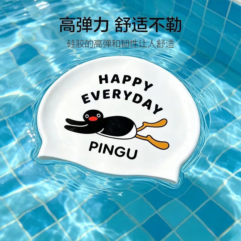 Topi Renang Penguin Pingu Dewa - Hair Care Japan Products ulasan dan harga