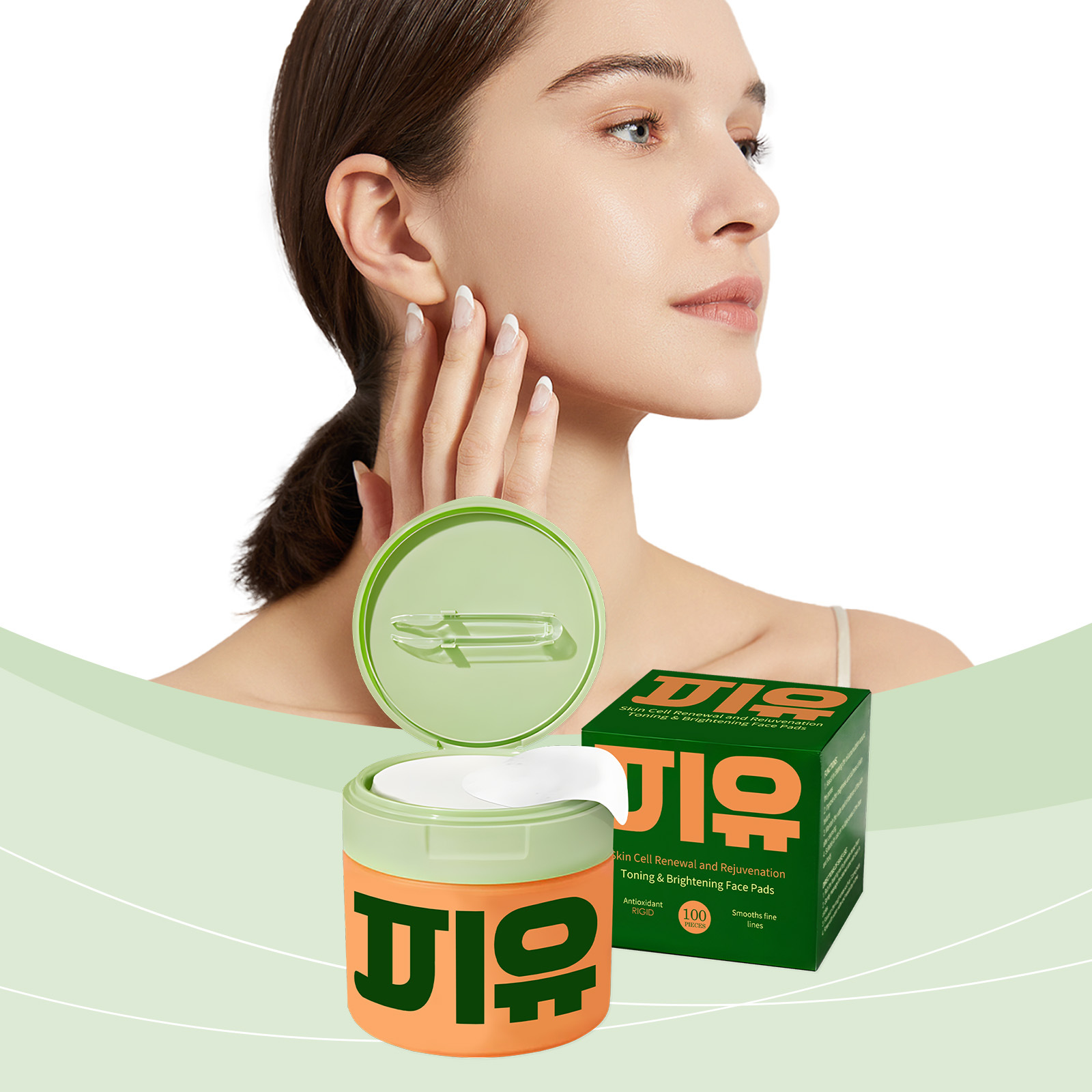 Kapas Pembersih Wajah Centella - Silk Press Serum ulasan dan harga