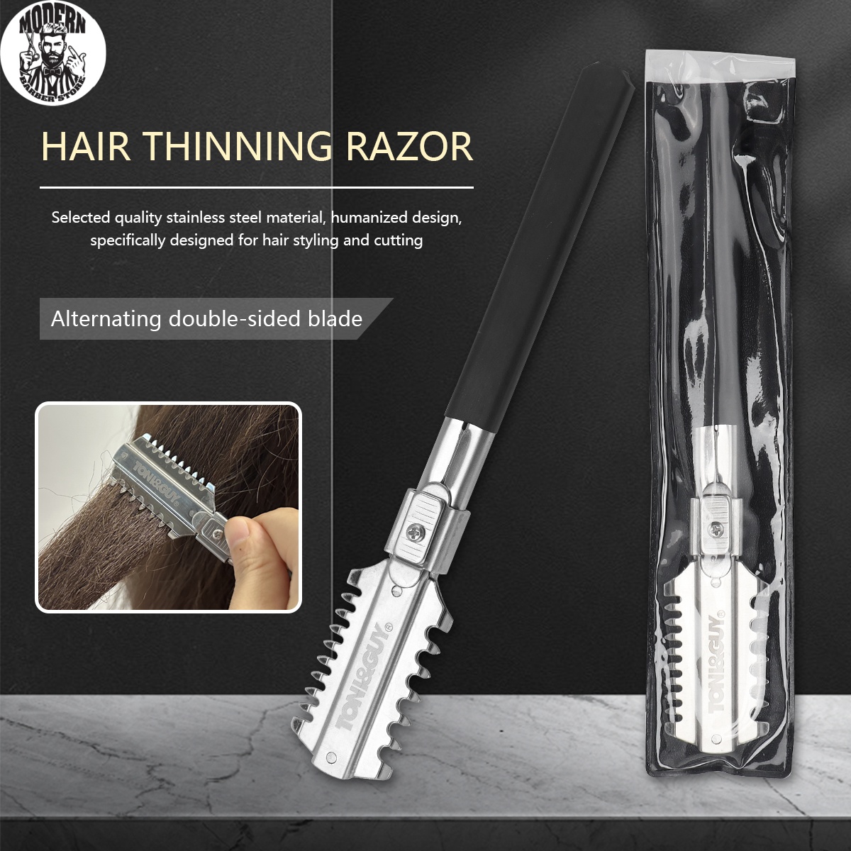Pisau Cukur Rambut Double-Edge - Hair Care Barber ulasan dan harga