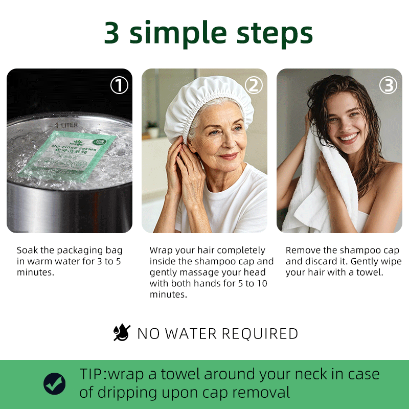 Topi Sampo Tanpa Air Sekali Pa - Hair Care With Aloe Vera ulasan dan harga
